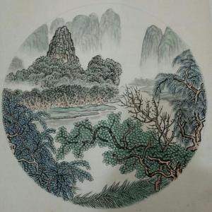 许文邠精品山水