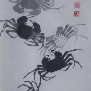 八月河蟹肥
