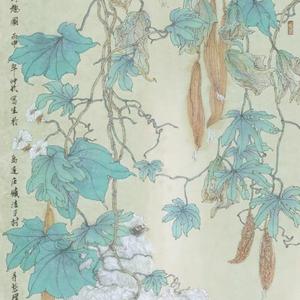 秋郊野趣图