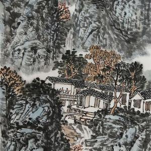 精品梁绪元山水8