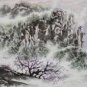 侯贵东 山水