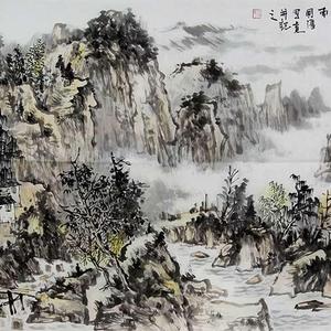 刘国强山水