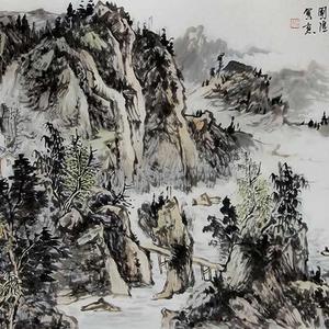 刘国强山水