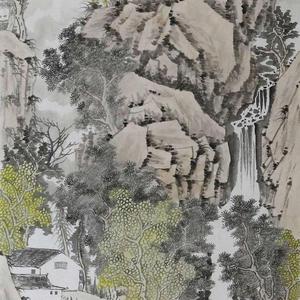 朱文超 深山藏古寺