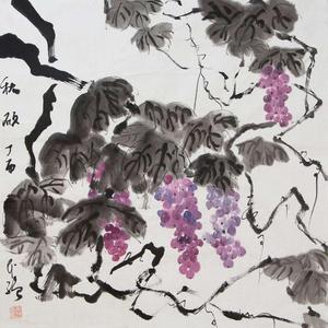 蔺本强国画93
