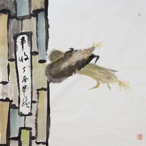 蔺本强国画92