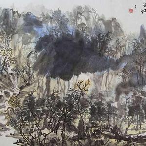 王士年 山水