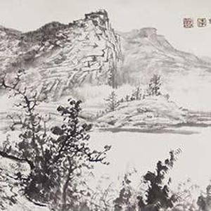 精品国画山水