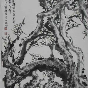 梅绽五福颂太平