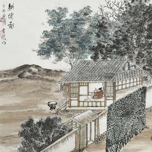 艺品作品精品山水8