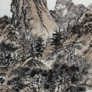 艺品作品精品山水9