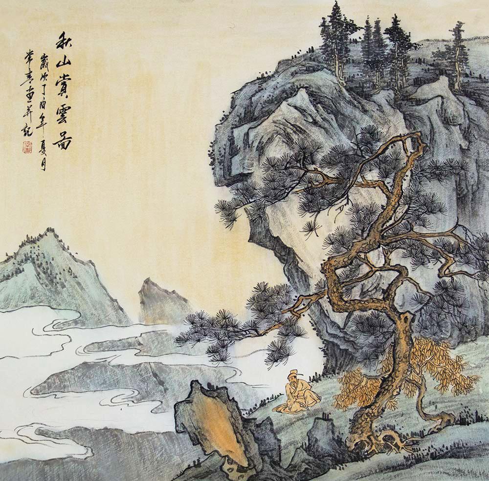 钟美景画家介绍图片