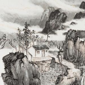山村雨后