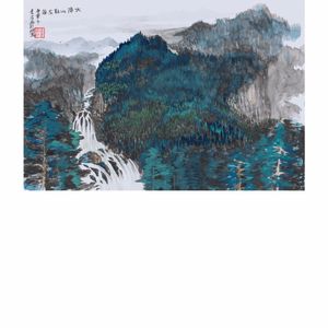 溪水叠翠