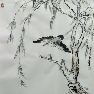 精品国画花鸟作品