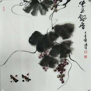 精品国画花鸟作品