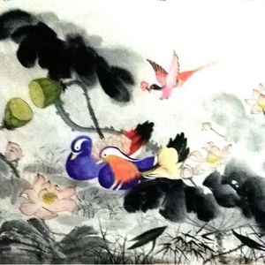 荷风送香气
