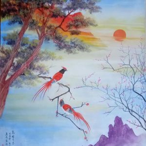 鸟语花香