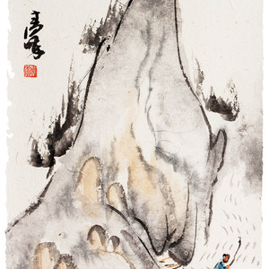 艺品作品12 水月相忘