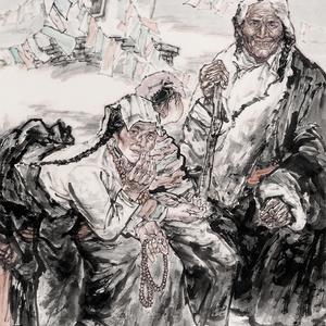 艺品作品3  祥云环绕的地方