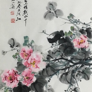 艺品作品1 芙蓉双鸭图