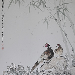 艺品作品3 《清风亮节》