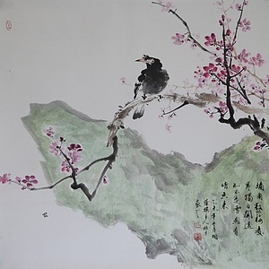 艺品作品4 《迎春》