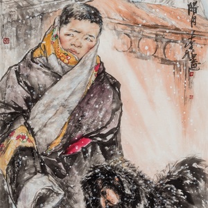 艺品作品7  《清晨》