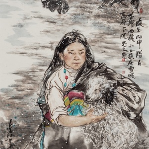 艺品作品9   《卓玛》