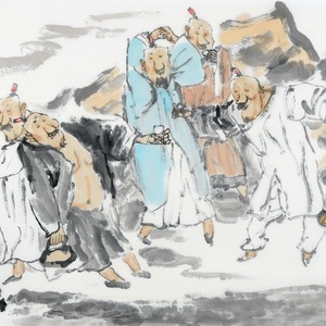 谁到闲烟云尽  本来世俗在我心