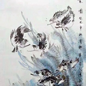 神游富贵图