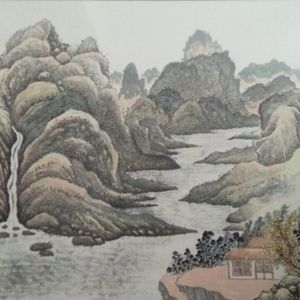 湖光山色