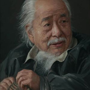 导师油画肖像