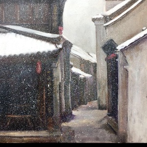 乌镇雪景印象