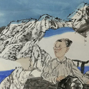 艺品作品9  山水之中