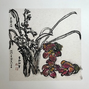 墨蘭与木棉