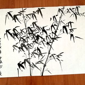 雨竹图