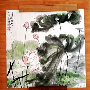 A516水墨荷花