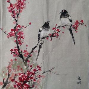 喜上眉梢