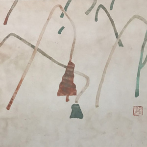 《秋荷》
