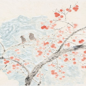 雪寒换清骨，水浅漱尘耳