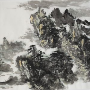 墨色松林
