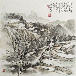 小明山庄东望