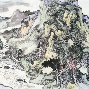 山色过新雨树阴生远烟