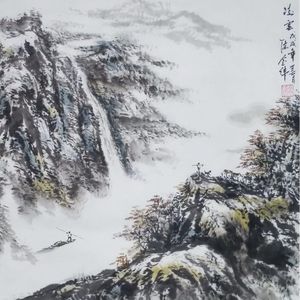 国画山水画