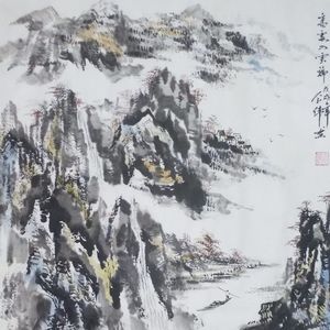 国画山水画