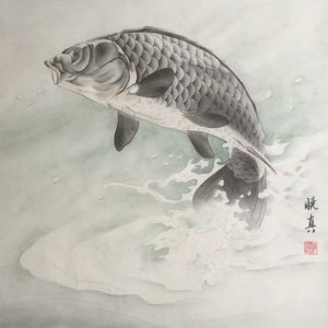 鱼跃龙门