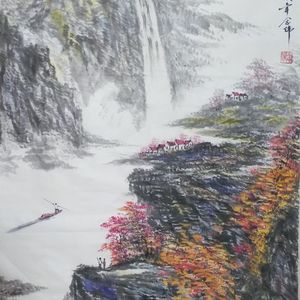 世界美术大师陈念伟。