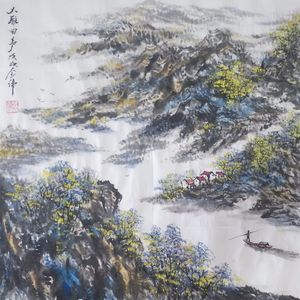 世界美术大师陈念伟。