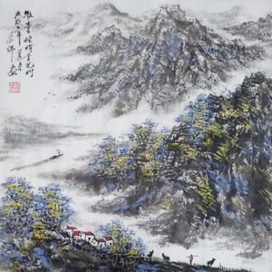 世界著名美术大师陈念